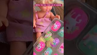 Baby Doll Makeover! Makeup Toys for Kids #shortsfeed #viral #youtubeshorts