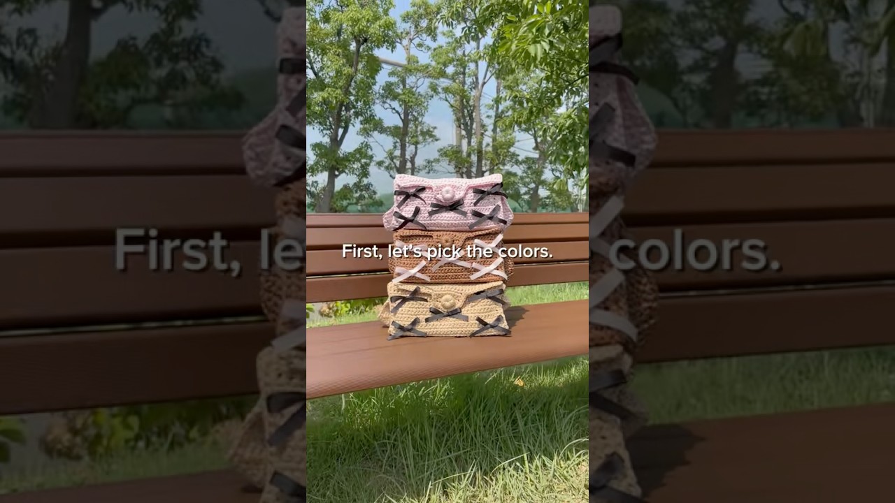 DIY Crochet Bag Kit #shorts