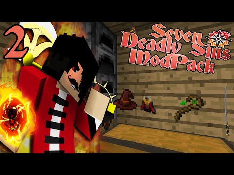 KNIGHT OR MAGE? HUMAN OR DEMON? || The Seven Deadly Sins Modpack Episode 2 (Minecraft SDS)