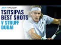 Stefanos Tsitsipas: Best Shots & Winning Moment v Struff | Dubai 2020 Highlights