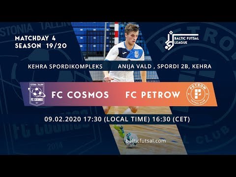 [ENG] FC Cosmos - FC Petrow. Matchday 4. Live stream