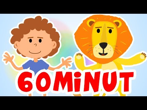 MIX - SILNY JAK LEW - ŚPIEWAJĄCE BRZDĄCE GODZINA PIOSENEK DLA DZIECI 😀👍😍