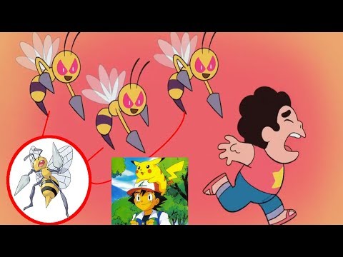 ¿En realidad Apareció el Pokemon Beedrill En Steven Universe?