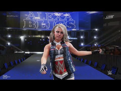 WWE 2k19 Alexa Bliss vs. Lacey Evans