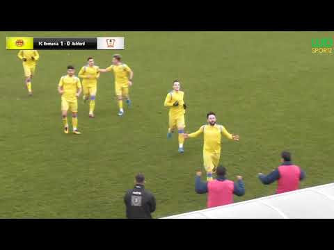 Non League: Extented Highlights || FC Romania vs Ashford Town || Isthmian League #nonleague