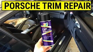 How To Repair Porsche Interior Trim (997 & 987 Color Bond VLP Refinisher Review)