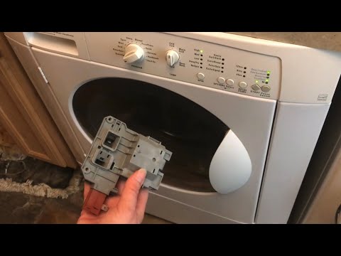 (FIXED) front load washer WONT SPIN (fixing final spin) door lock switch