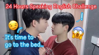 Download lagu Speaking Only English For 24 Hours Challenge![Gay Couple Lucas&Kibo BL] mp3