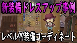 ドラクエ10実況127 「新装備ドレスアップ事例！レベル99装備コーディネート」