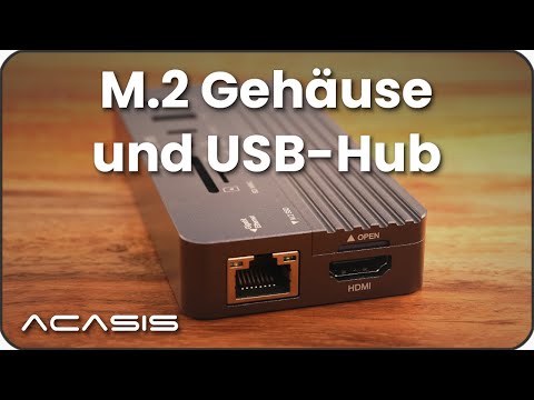 Use your phone as a PC – USB-C dock for smartphones, MacBooks, laptops, and SSDs | ACASIS