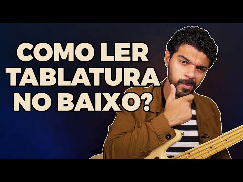 Aprenda a ler TABLATURA no BAIXO