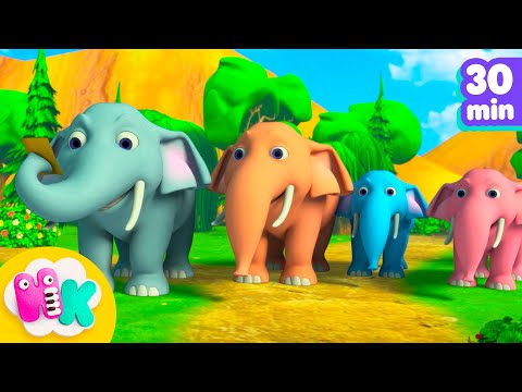 Elefantes 🐘 Desenho do Elefante | HeyKids em Português