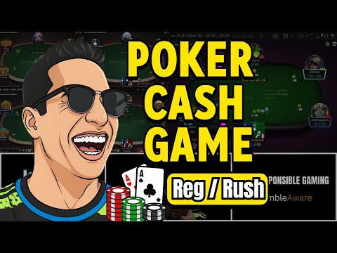 🔴 Sesión Completa | 1h Reg + 1h Rush | NL5 Poker Cash Game 🔥