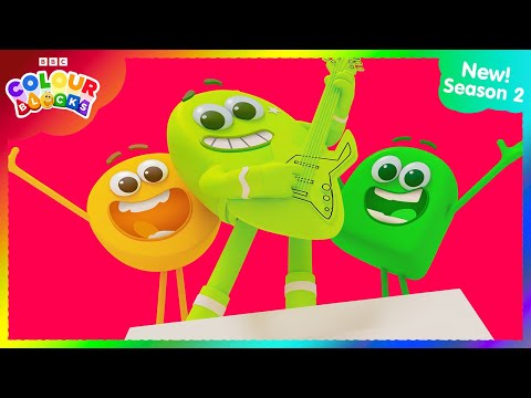 Lime | FULL EPISODE - S2 E9 | Kids Learn Colours | Colourblocks