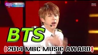 2014 MBC Music Award BTS - Danger 20141231