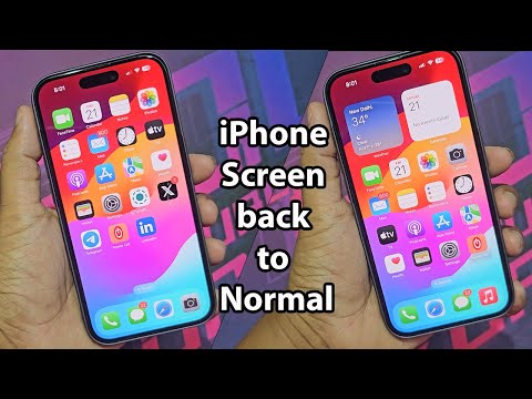 How to reset home screen layout iphone