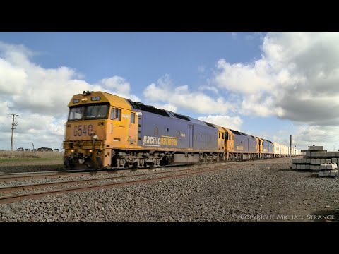 7902V Pacific National Mildura Container Train (13/8/2021) - PoathTV Australian Railways