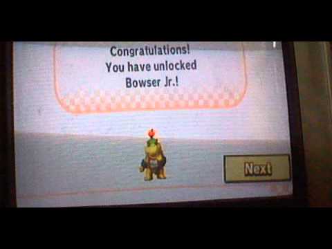 comment debloquer bowser jr mario kart