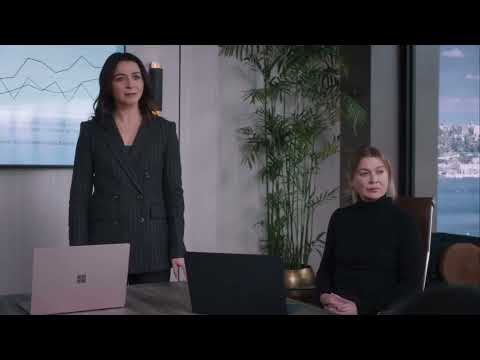 Amelia and Meredith | Grey's Anatomy season 20x03 | scene 1