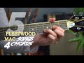 Play 5 easy Fleetwood Mac songs with 4 chords or fewer!