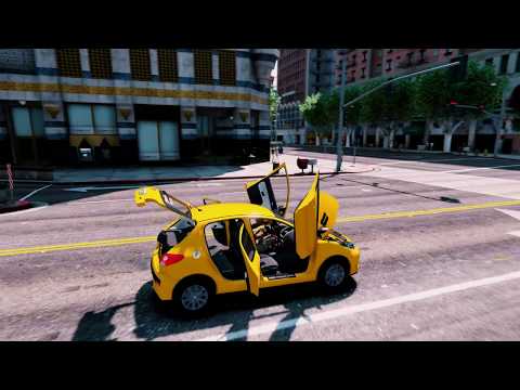 peugeot 207 add-on 1.0 for FREE 🔥 GTA V new generation _REVIEW