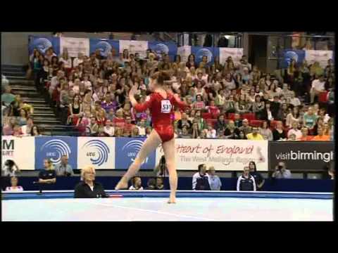 Aliya Mustafina 2010 European Championships Team Final Floor