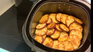 BATATA DOCE NA AIRFRYER! A receita mais simples e mais gostosa!!!