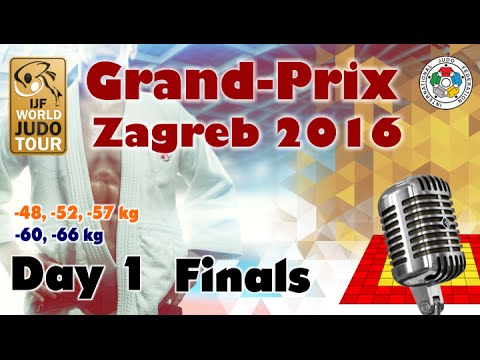 Judo Grand-Prix Zagreb 2016: Day 1 - Final Block