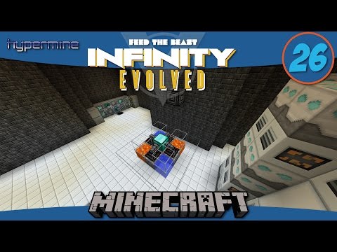 Minecraft Mods: How to Automatically create Bedrockium in FTB Infinity Evolved - E26