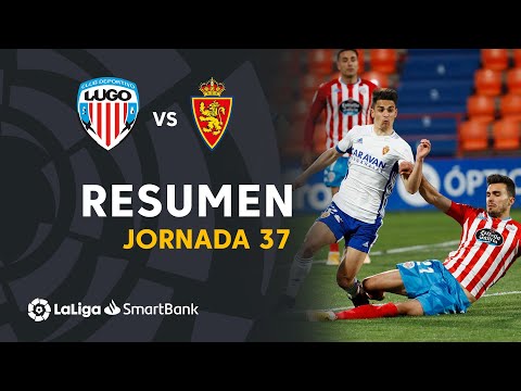 Resumen de CD Lugo vs Real Zaragoza (2-2)