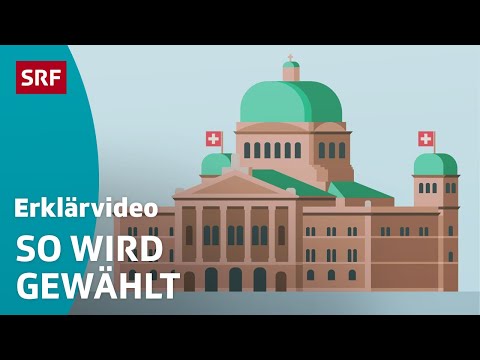 Parlamentswahlen in der Schweiz: National- & Ständerat – einfach erklärt | Kindervideos | SRF Kids