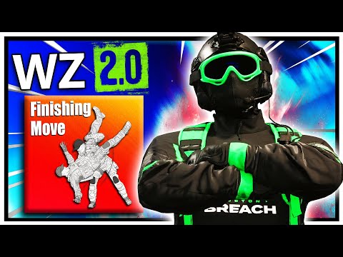 I Used ONLY FINISHING MOVES In WARZONE And It Was HILARIOUS!