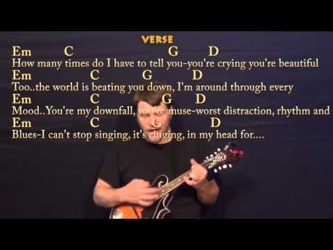 All Of Me (John Legend) Mandolin Cover Lesson with Chords / Lyrics
