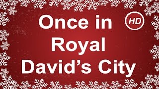 Once in Royal David&#39;s City with Lyrics | Traditional Christmas Carol | Children Love to Sing