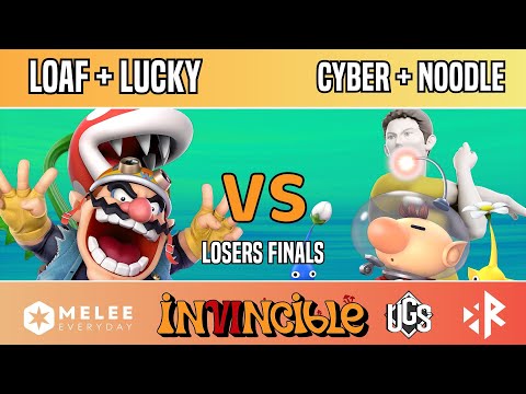 Invincible VI -  - loaf + Lucky(Wario+Piranha Plant) Vs. Cyber + NOODLE(Olimar+Wii Fit Trainer)