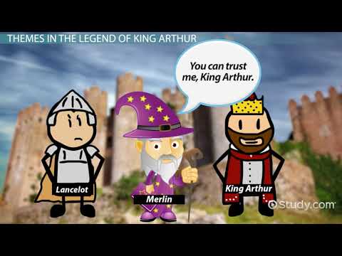 The Legend and Death of King Arthur