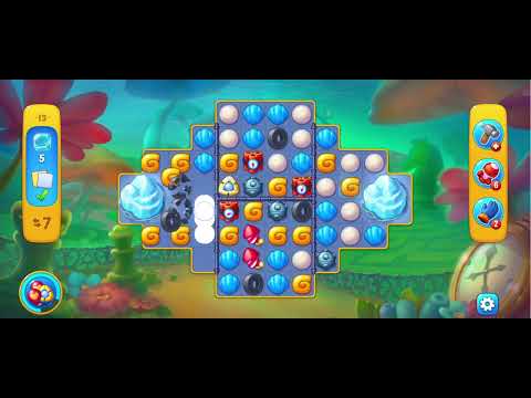 @Fishdom Atlantis Cup Hard Stage 13, Finished without Power Up.