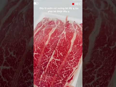 Sườn Bò Rút Xương Mỹ Hàng Choice