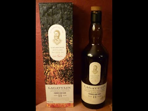 Whiskey Review: #259 Lagavulin 11Yr Nick Offerman 3rd Edition Release Charred Oak Single Malt Whisky