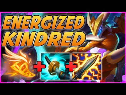 WAIT WTF?! ENERGIZED KINDRED IS ACTUALLY A GOD TIER CRIT BUILD STORMRAZOR BUILD - League of legends
