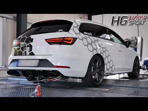 EGO-X Klappenabgasanlage for SEAT LEON CUPRA ST by HG-Motorsport | Tuning Exhaustsound