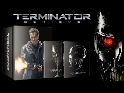 Terminator Genisys 4k Ultra HD Bluray Collector's Edition Unboxing.