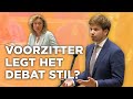 Ongelofelijk! Voorzitter BLOKKEERT vragen Van Meijeren over CDA'er