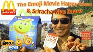 McDonalds The Emoji Movie Happy Meal & Srirach