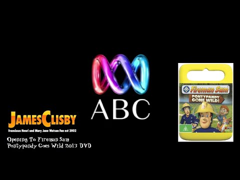 Opening To Fireman Sam Pontypandy Goes Wild 2013 DVD