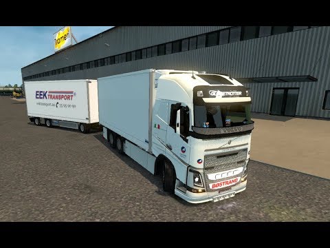 ETS2 1.30 Tandem Volvo FH 2012 ETS2 1.30 ProMods 2.25 Barcelona - LLeida #ets2