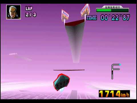 [TAS] Backwards F-Zero X Custom Track: Hex F