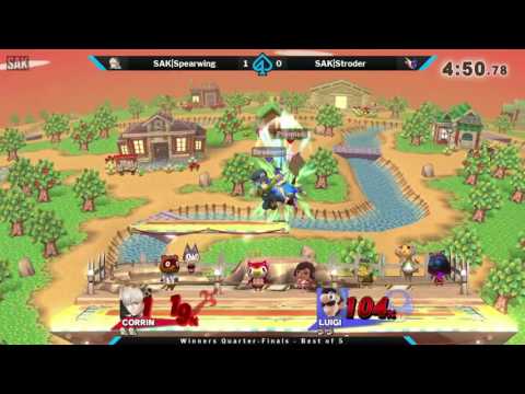 Gambit: June Winners Quarters - SAK|Spearwing (Corrin) vs SAK|Stroder (Luigi/Greninja)