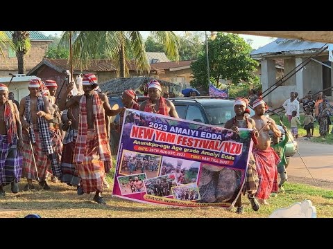 The Rich Cultured New Yam Festival 🍠 Celebration Of Afikpo South People (Nguzu/Amaiyi Edda)