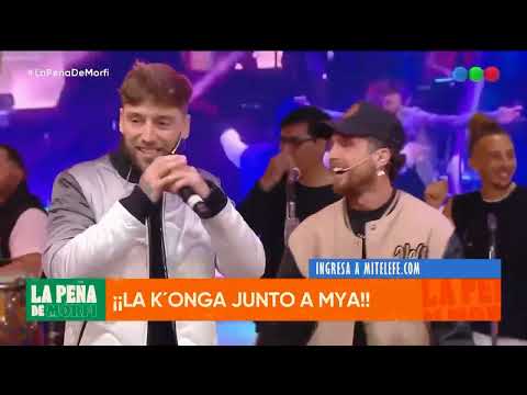 MYA y La K'onga - Corazon Guerrero | en vivo en La Peña De Morfi